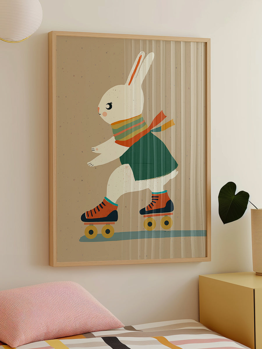 Skating Bunny Bliss