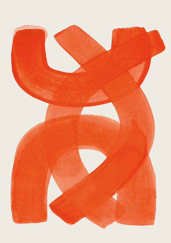 Orange Strokes