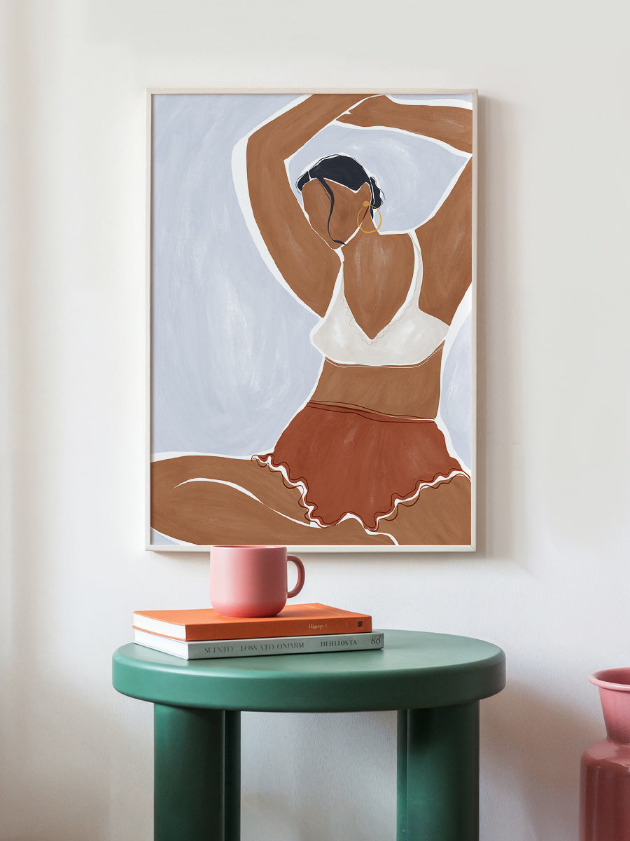 Woman Doing Yoga In Bikini