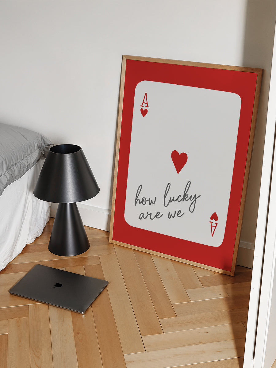How Lucky Are We Ace Red