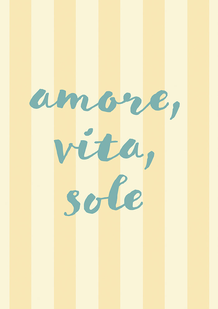 Amore vita sole