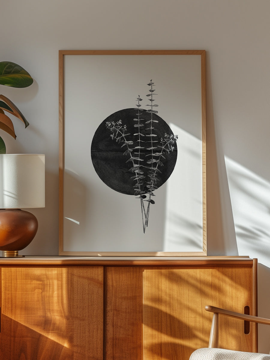 Plant and Black Sun