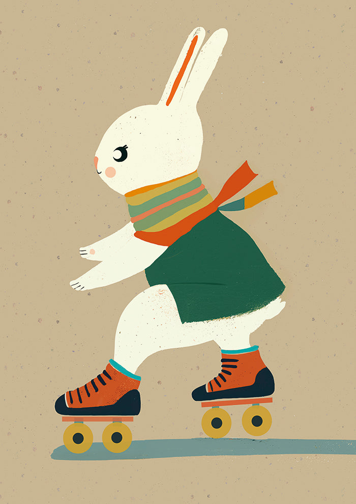 Skating Bunny Bliss
