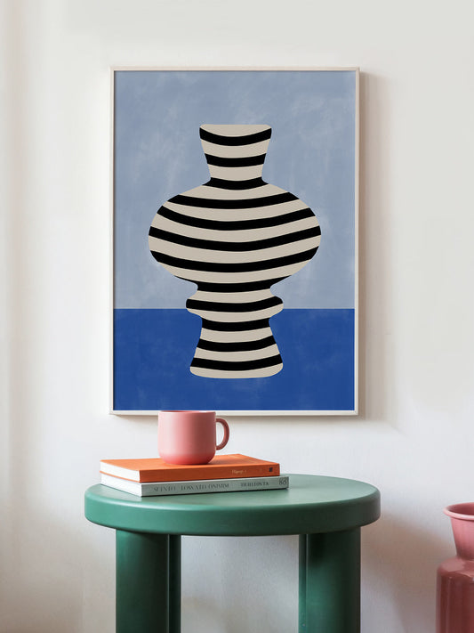 Striped Vase Illusion