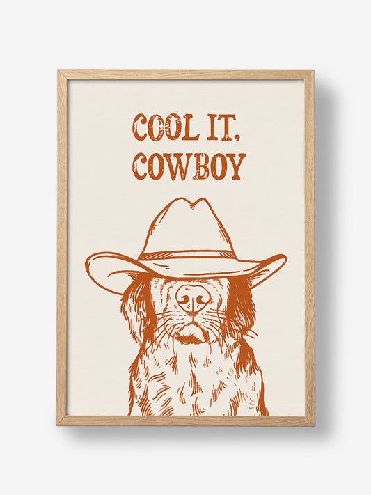 Cool it Cowboy Orange
