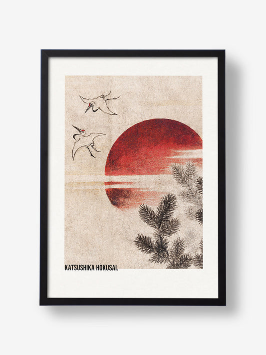 Birds and Sunset From Album of Sketches portrait