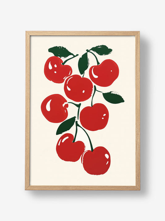 Vibrant Red Cherries